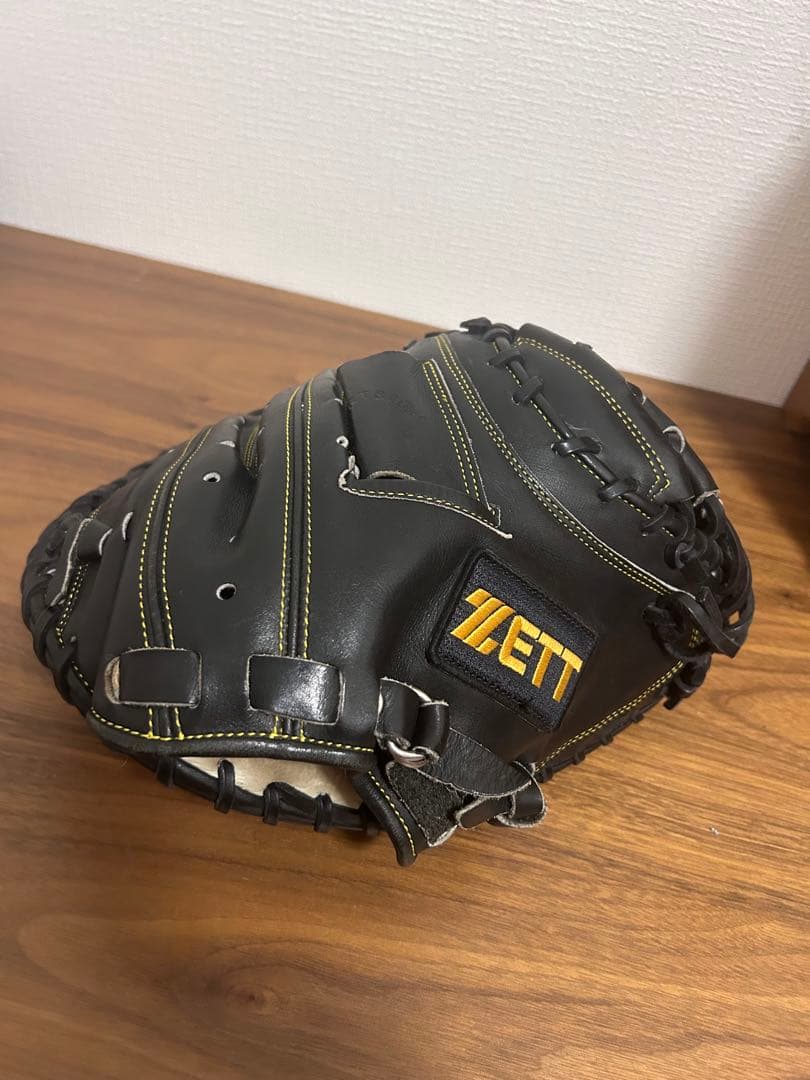 ZETT公式オーダー キャッチャーミット BPC-PRO旧ロゴ仕様・希少モデル