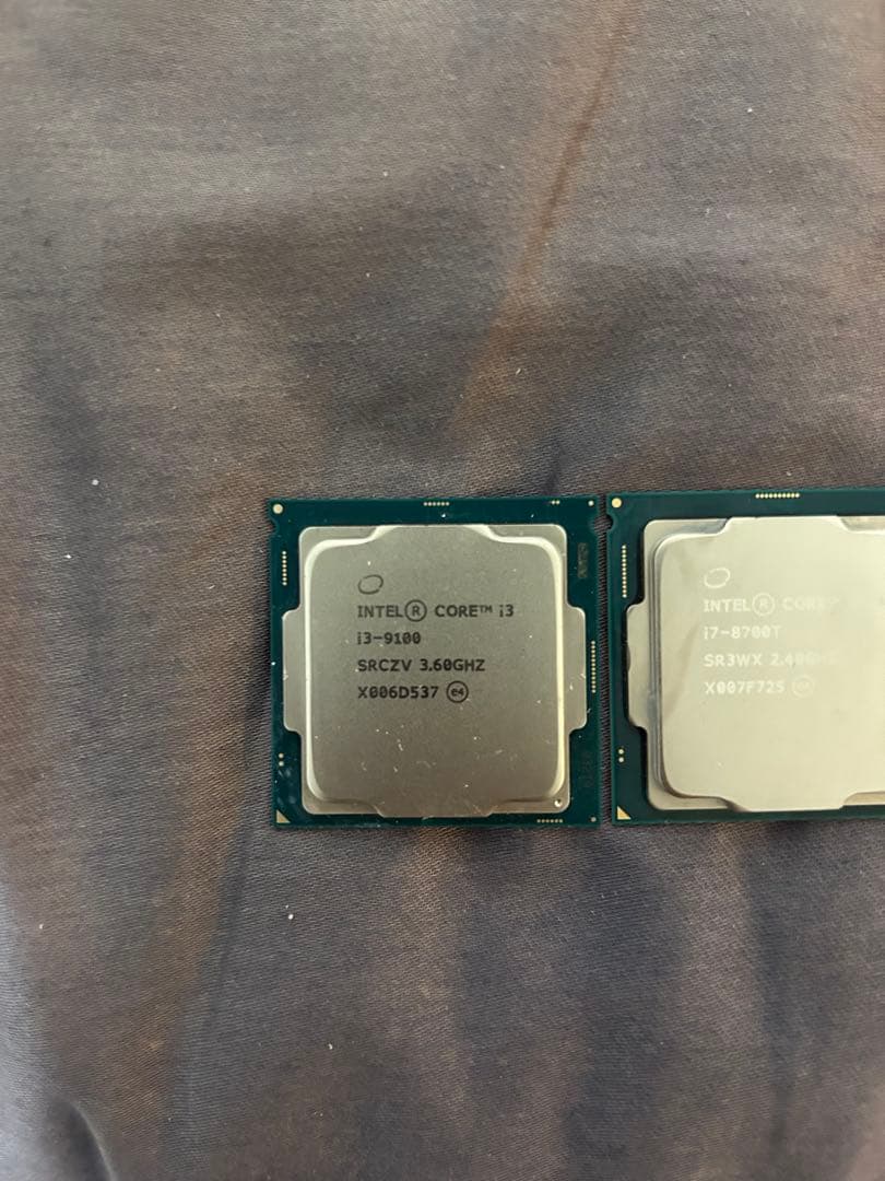 ジャンクCPU 7世代　8世代　9世代