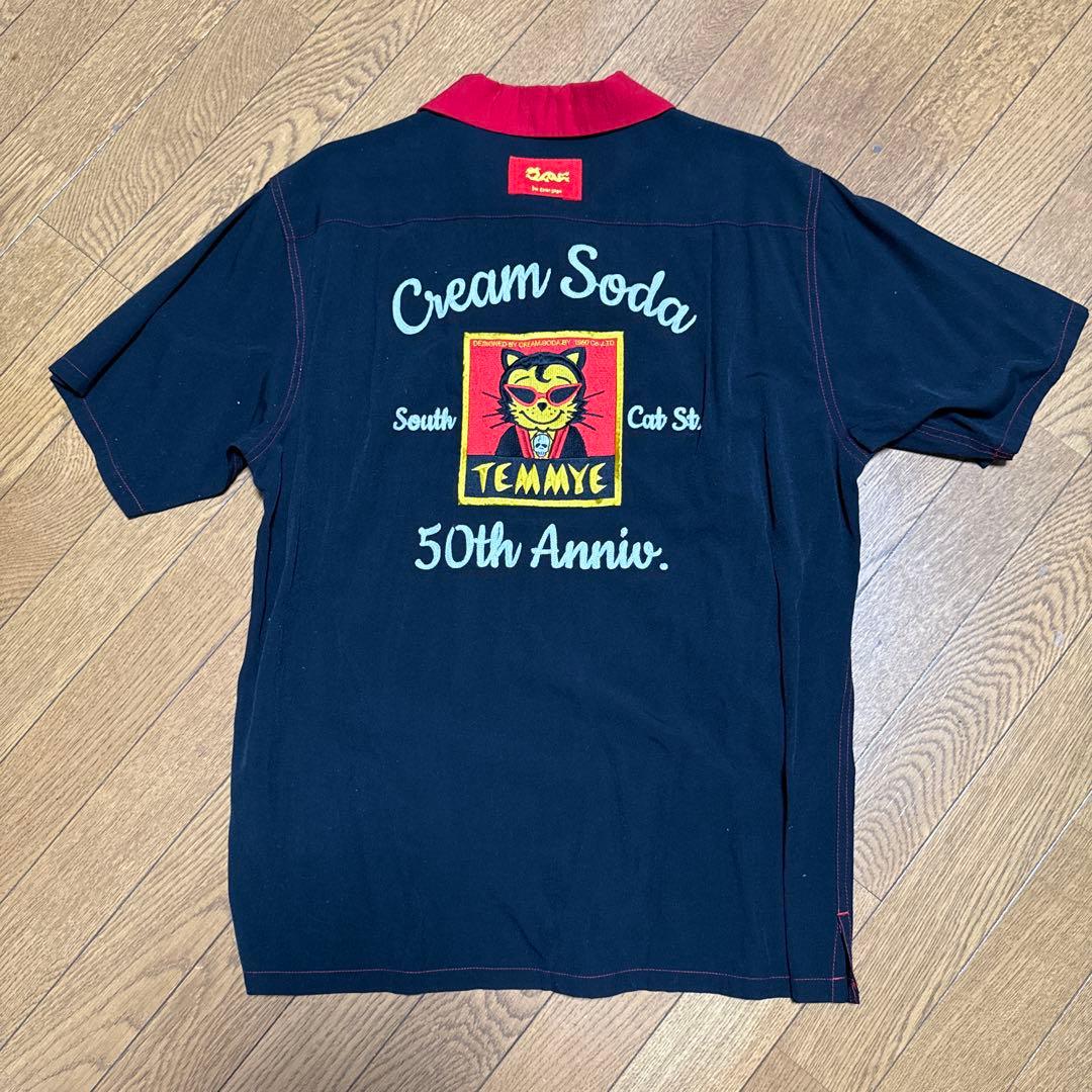 Cream Soda 50th Anniversary ボウリングシャツ