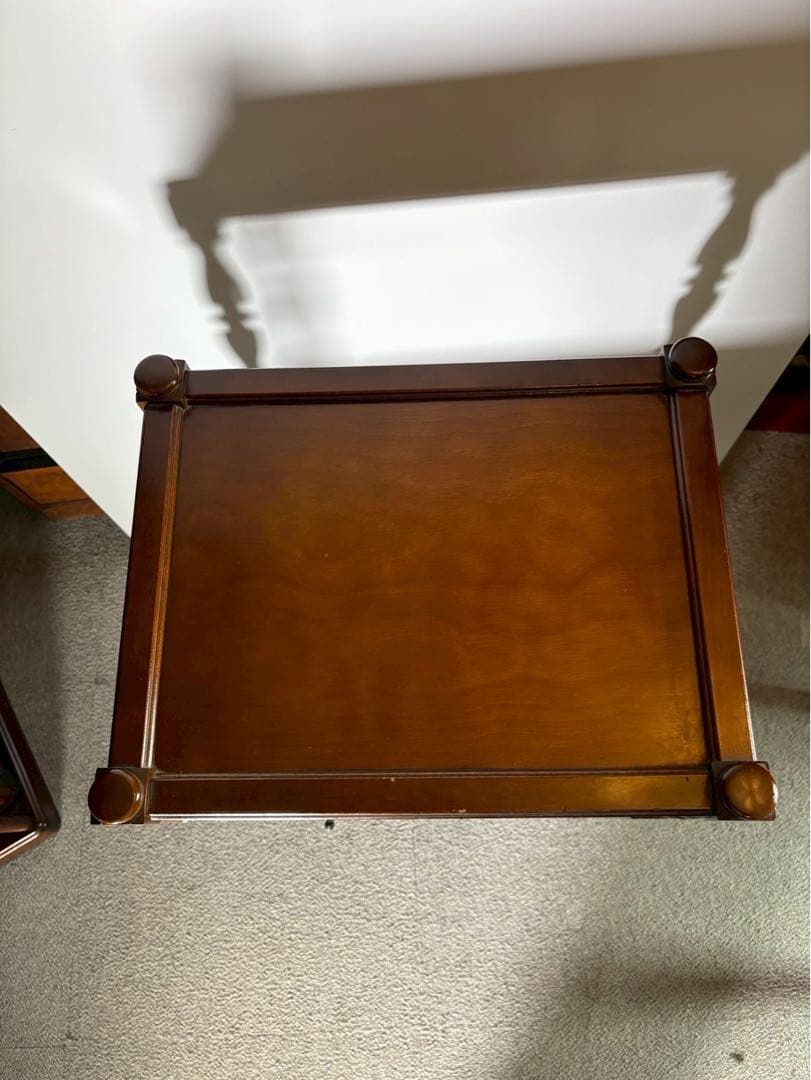 TOKUDA 徳田家具 高級サイドキャビネット 取っ手付収納