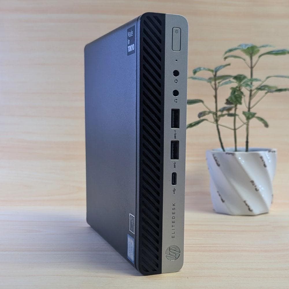 HP FlieDesk 800 G3 ミニPC i5 8世代 256G