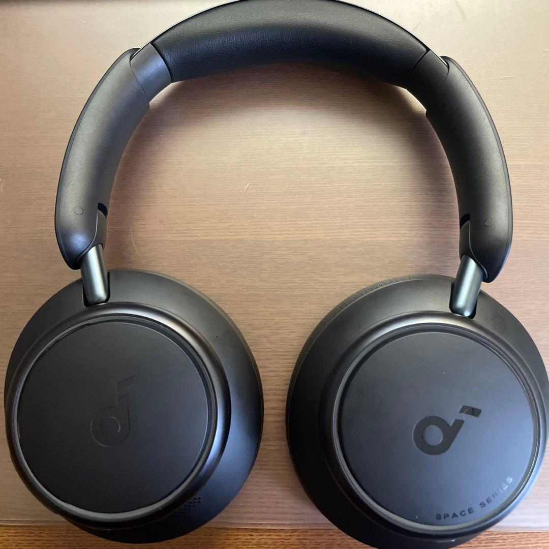 【美品】Soundcore SPACE Q45 ワイヤレスヘッドホン