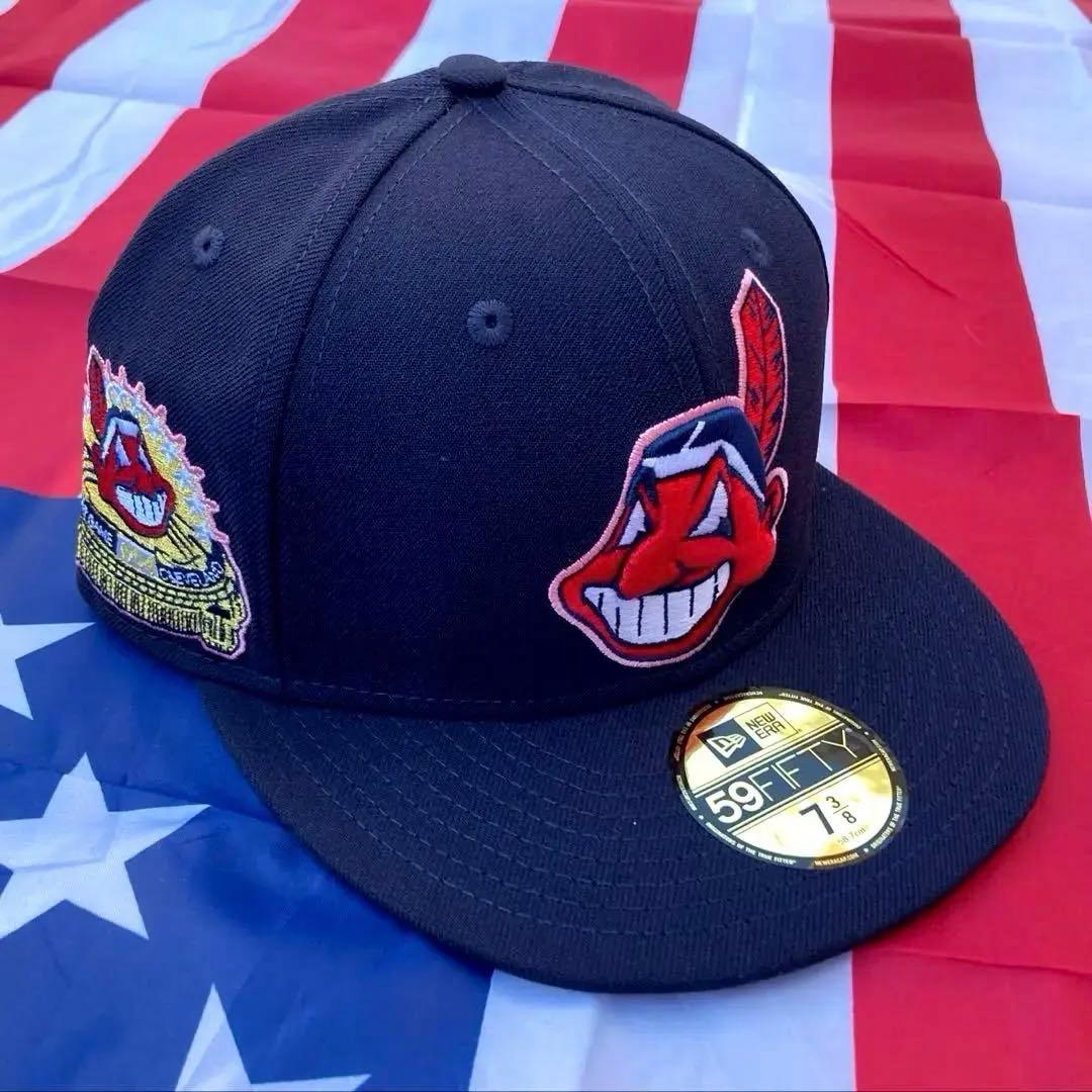 レア　インディアンズ ASG記念 ピンク下ツバクーパーズタウン7 3/8 949