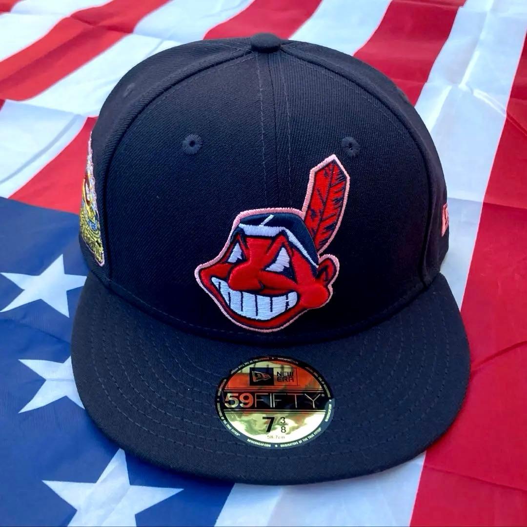 レア　インディアンズ ASG記念 ピンク下ツバクーパーズタウン7 3/8 949