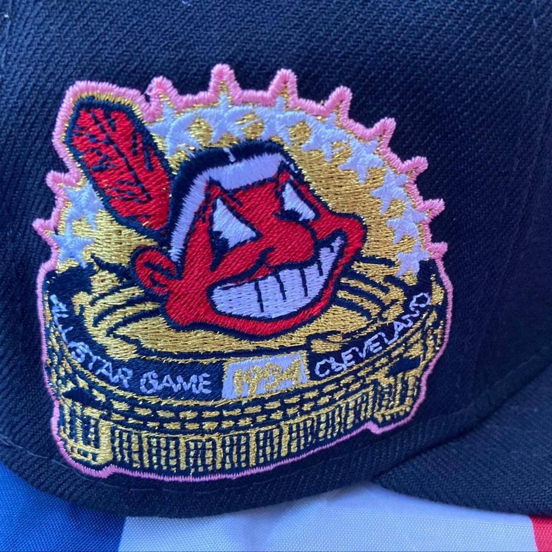 レア　インディアンズ ASG記念 ピンク下ツバクーパーズタウン7 3/8 949