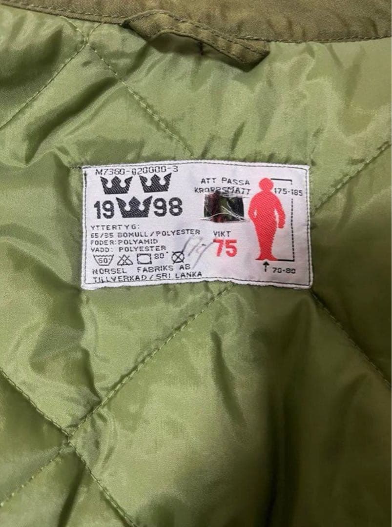 M*b様 90s Swedish Military Jacket/Fifth M