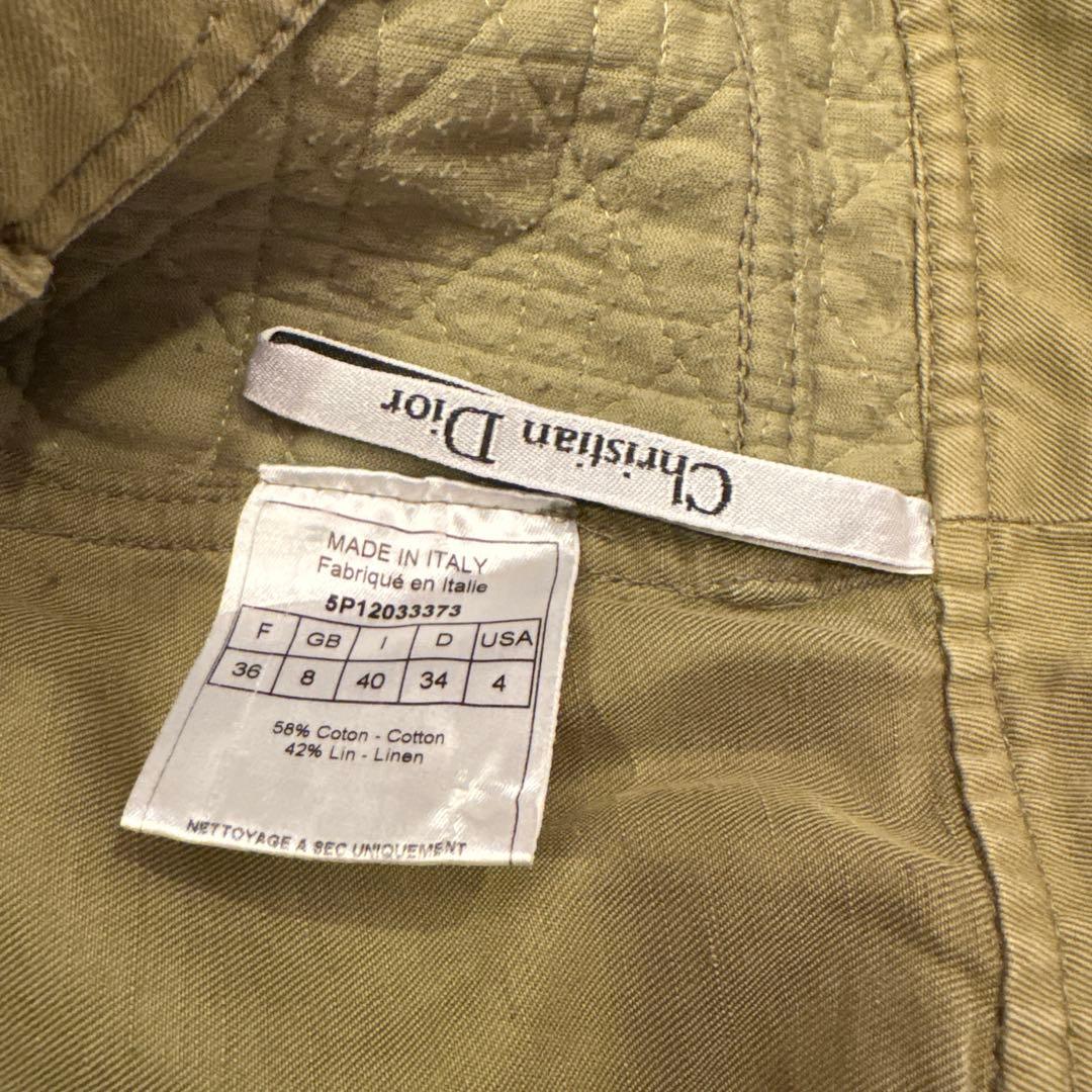 Dior キルティングタイトスカート