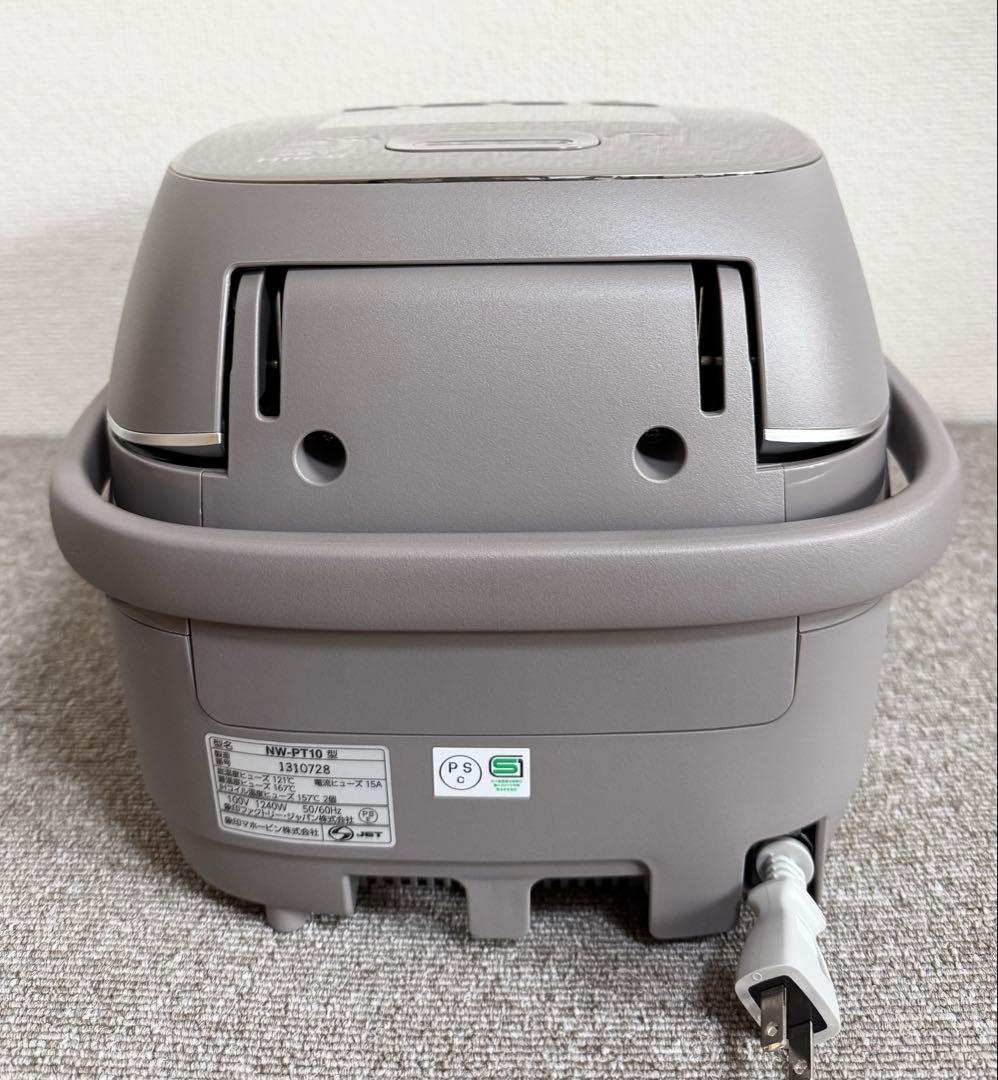 【美品】象印 炎舞炊き 圧力IH炊飯ジャーNW-PT10 動作保証