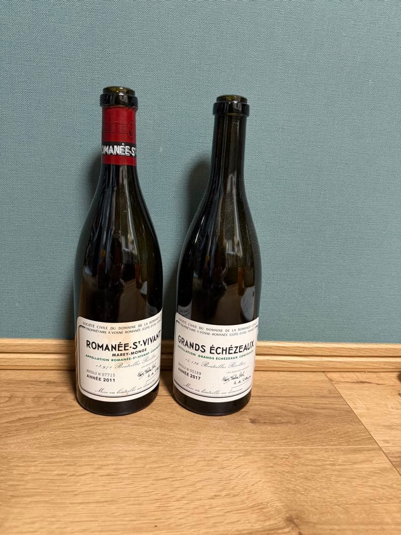 ロマネ・サン・ヴィヴァン＆グラン・エシェゾーセット空瓶