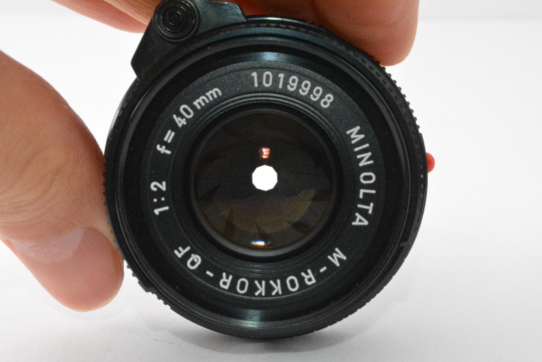 Mマウント★美品★MINOLTA M-ROKKOR-QF 40mm F2