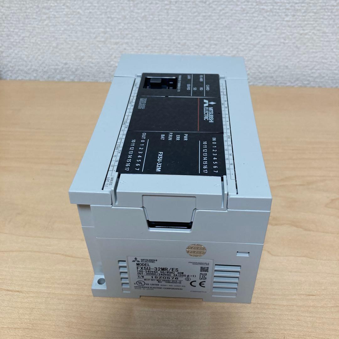 三菱電機 マイクロシーケンサ MELSEC FX5U-32MR/ES ユニット