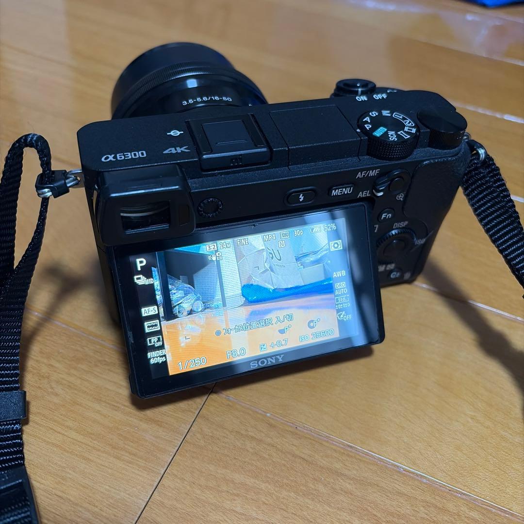 SONY α6300 ミラーレスカメラ E 16-50レンズ付き