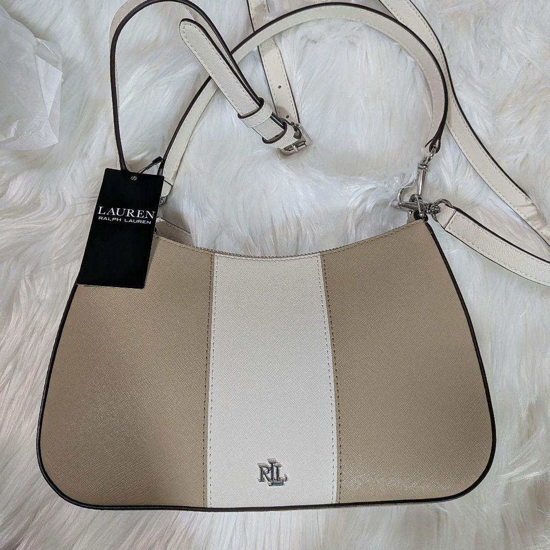 新品Lauren RALPH LAUREN　ツートンレザー