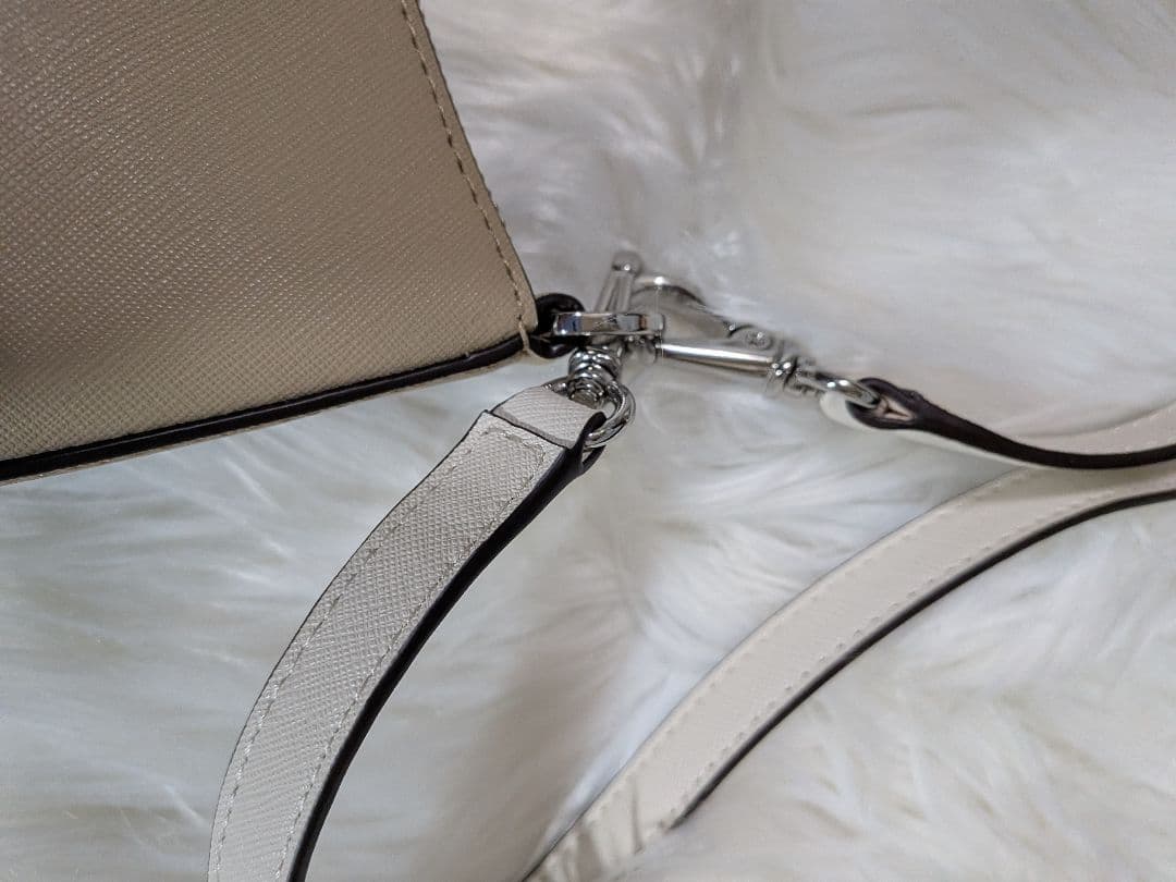 新品Lauren RALPH LAUREN　ツートンレザー