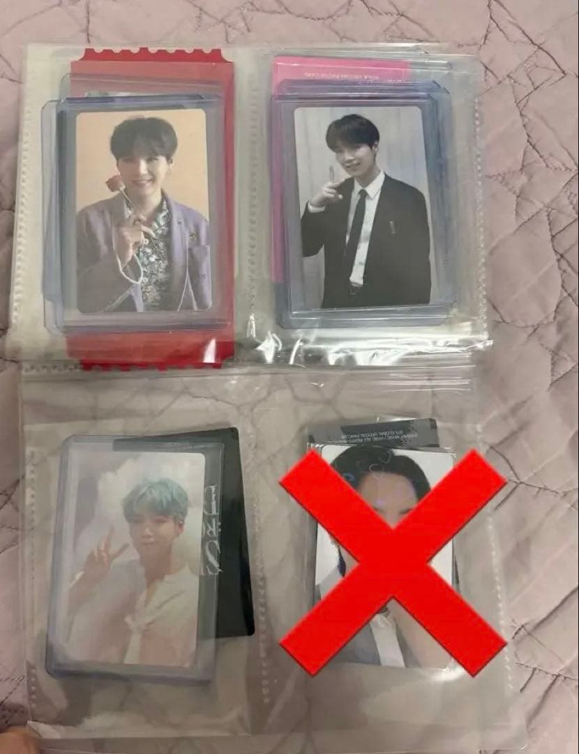 BTS シュガ SUGAミニフォト トレカ セット