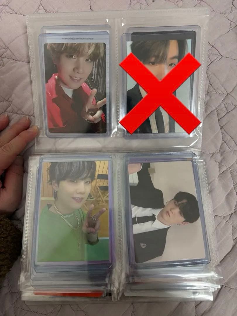 BTS シュガ SUGAミニフォト トレカ セット