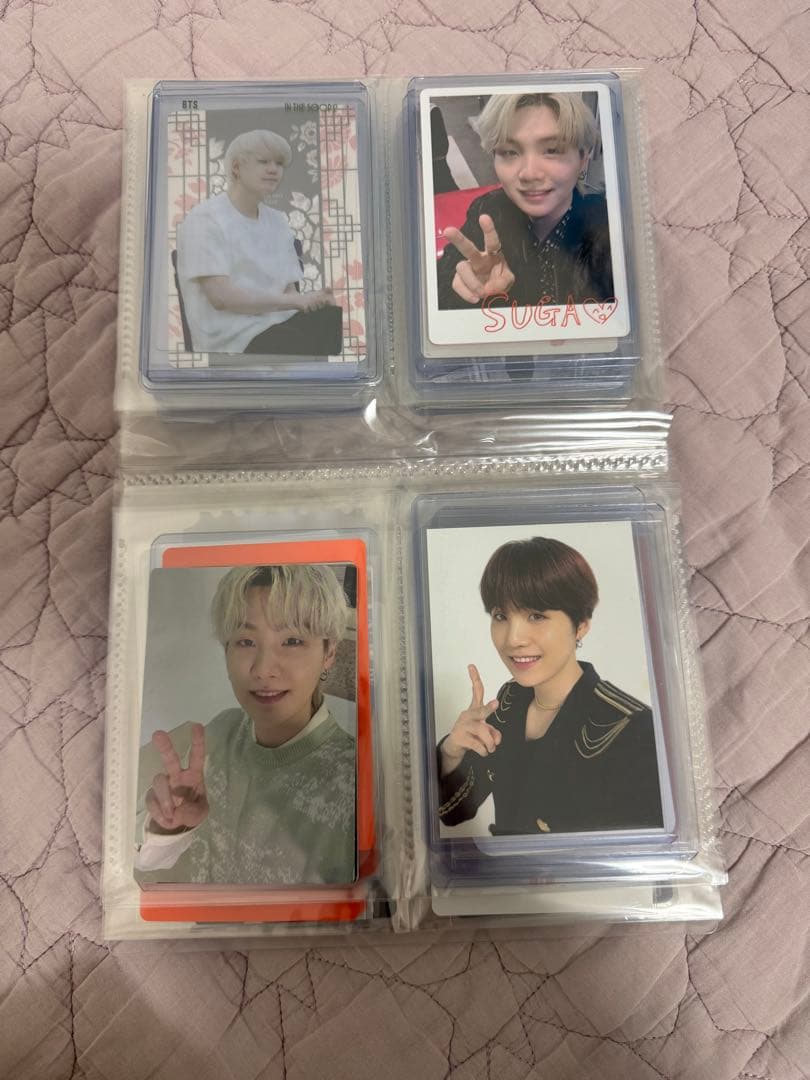 BTS シュガ SUGAミニフォト トレカ セット