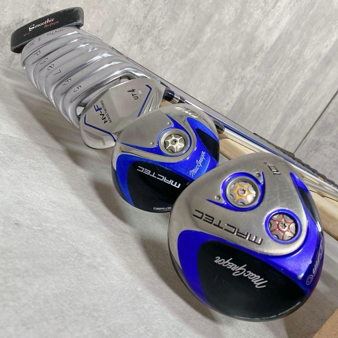 V690 マグレガー MACTEC メンズ ゴルフ クラブ フルセット 初心者