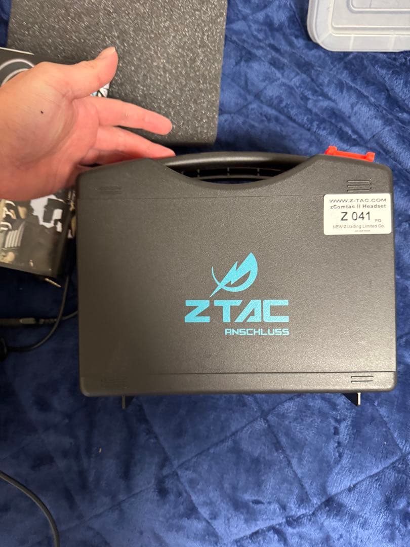 Z TAC COMTAC II 有線ヘッドセット
