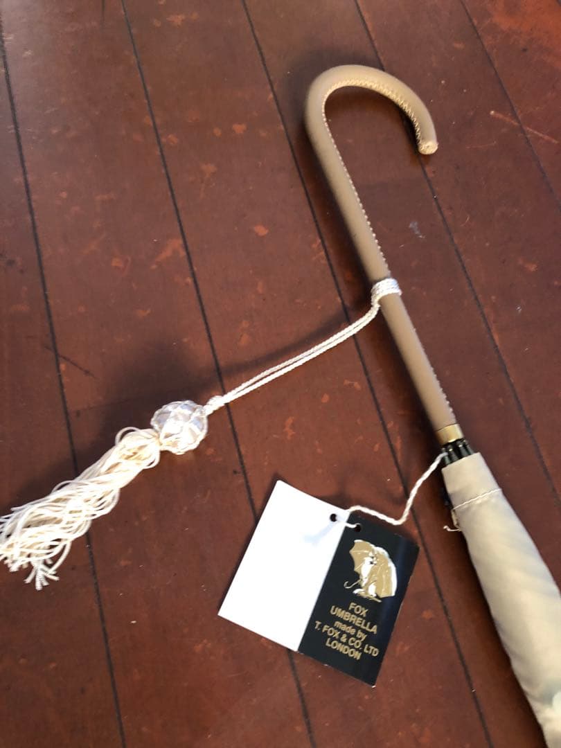 未使用品フォックスアンブレラFOX UMBRELLAS タッセル