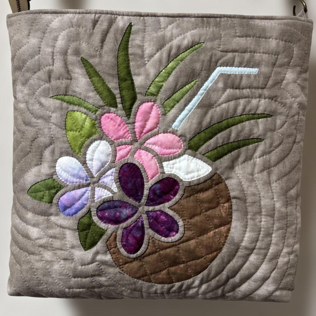ハワイアンキルト★ショルダーバッグ★ハンドメイド