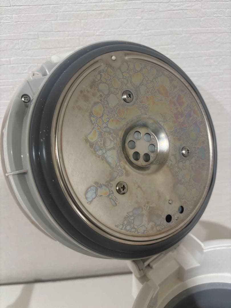 130.スチーム式加湿器　湯沸かしポット　象印　ベージュ　電気ポット