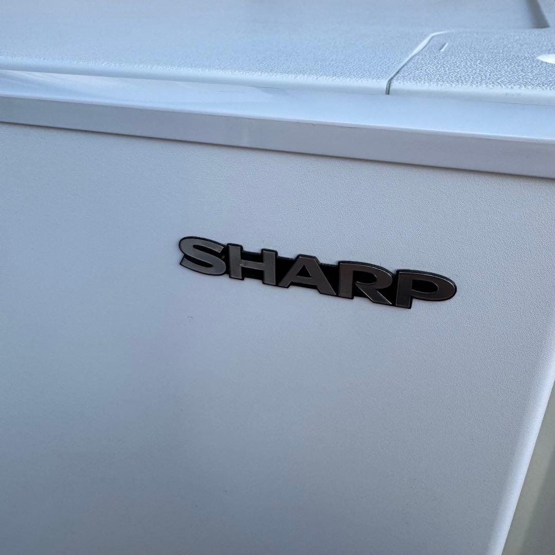 C7215★2022年製美品★シャープ冷蔵庫　右.左開き　マットホワイト　洗濯機