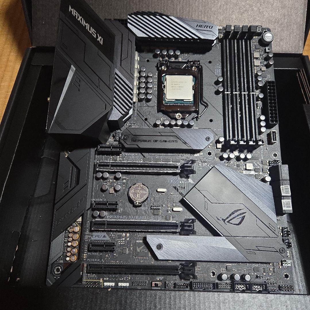 マザーボード ASUS ROG MAXIMUS XI HEROwifi& I9-9900KS