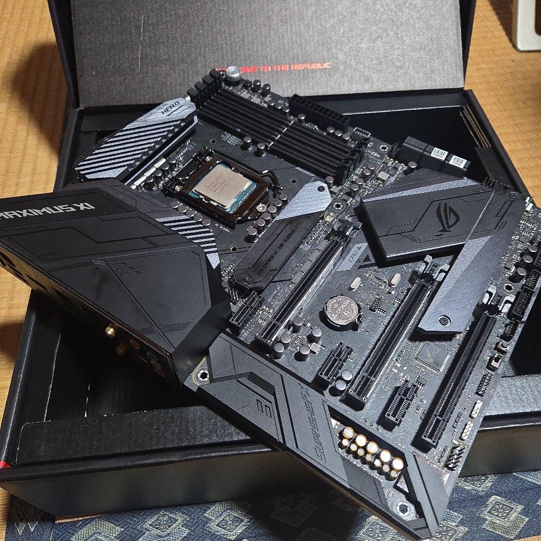 マザーボード ASUS ROG MAXIMUS XI HEROwifi& I9-9900KS