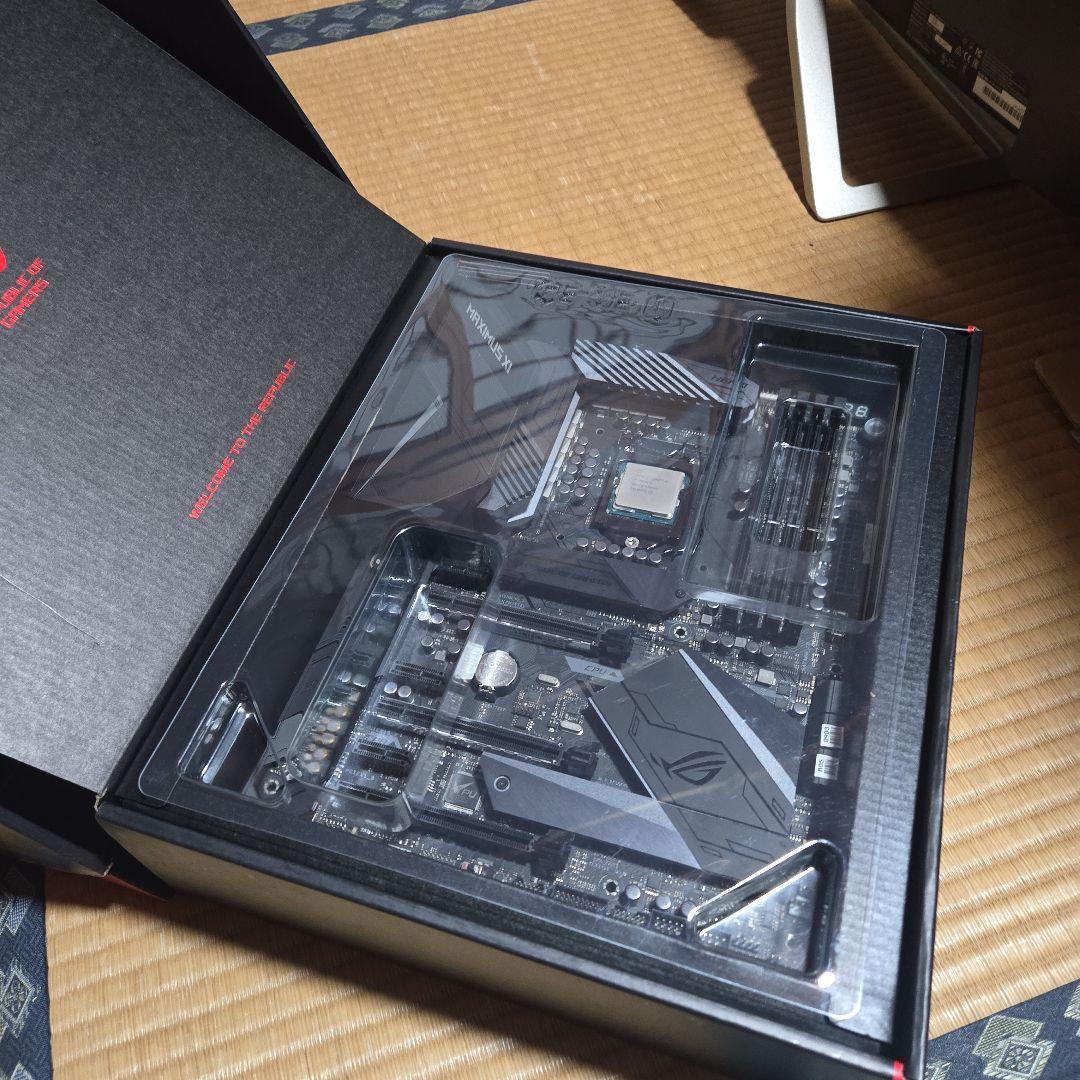 マザーボード ASUS ROG MAXIMUS XI HEROwifi& I9-9900KS