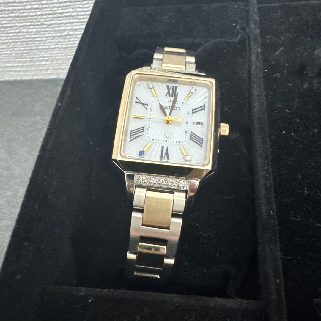 LUKIA クォーツ時計 シルバー/ゴールド