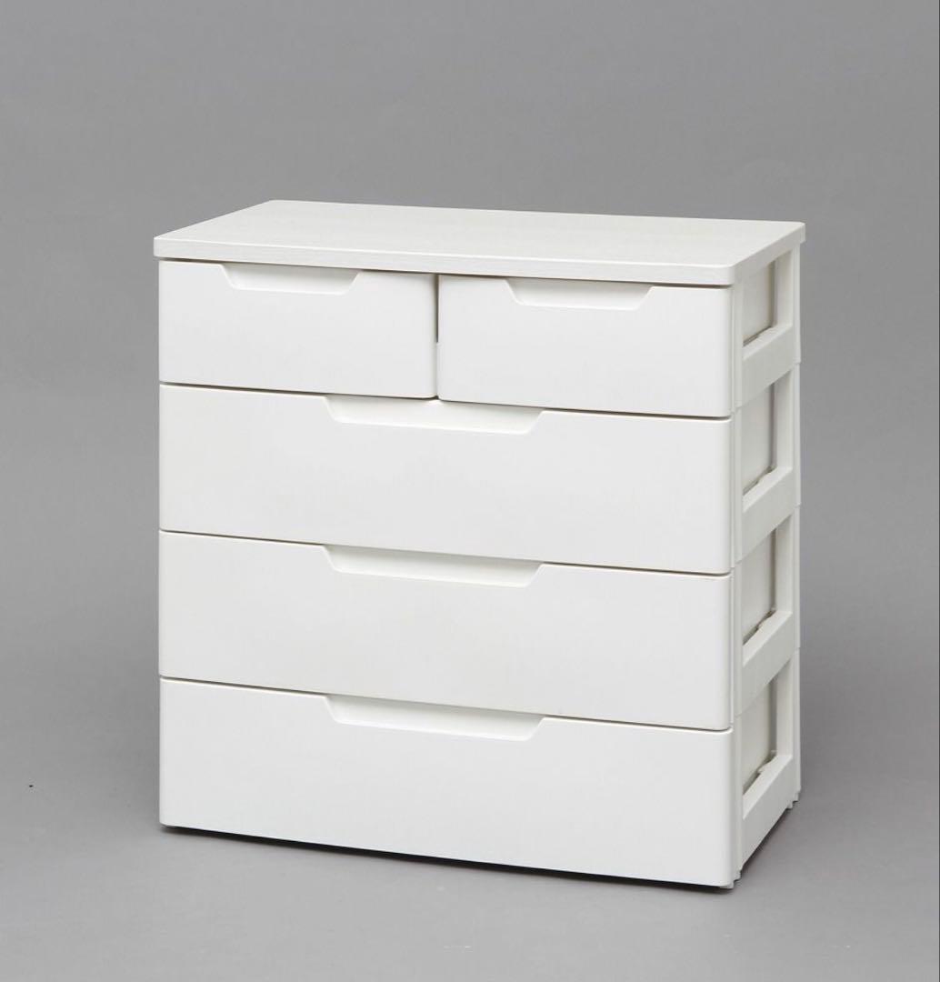 アイリスオーヤマ マルチユースチェスト4段 幅73× 奥行40.5×高さ77.5