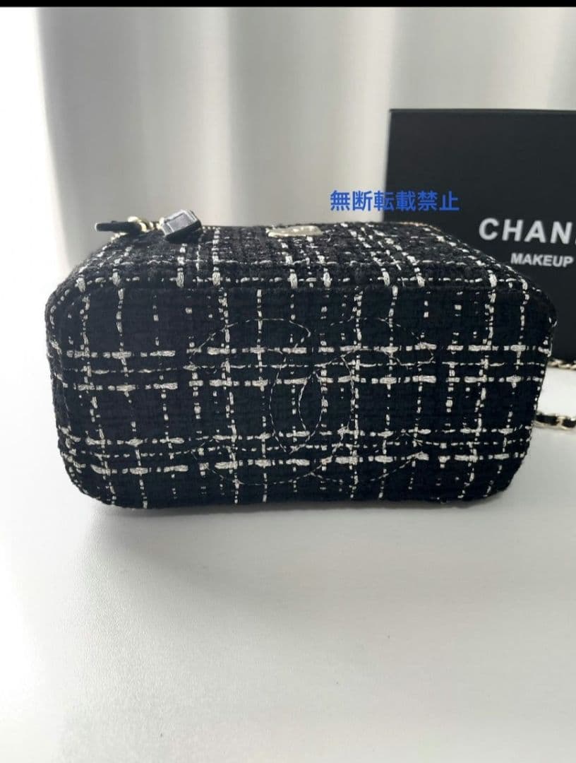 シャネル ノベルティ ツイード ショルダーバッグ