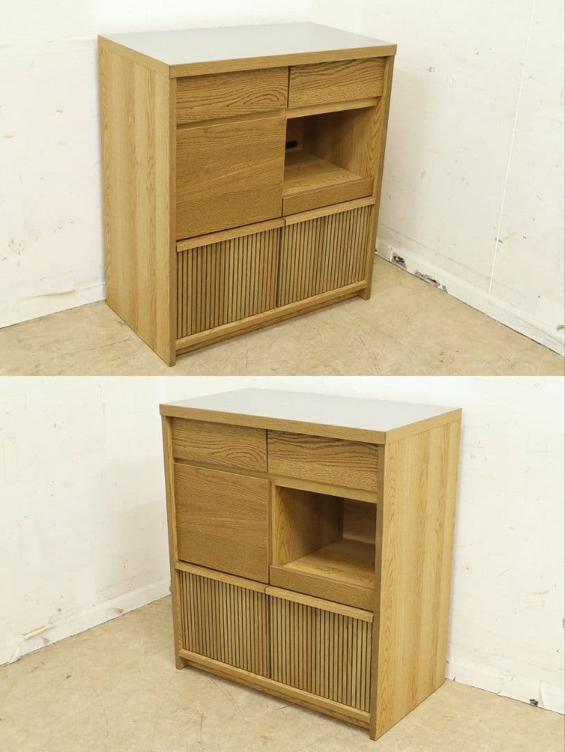 ウニコ【DIFE/ディフェ】キッチンカウンターW800・キッチンボードunico