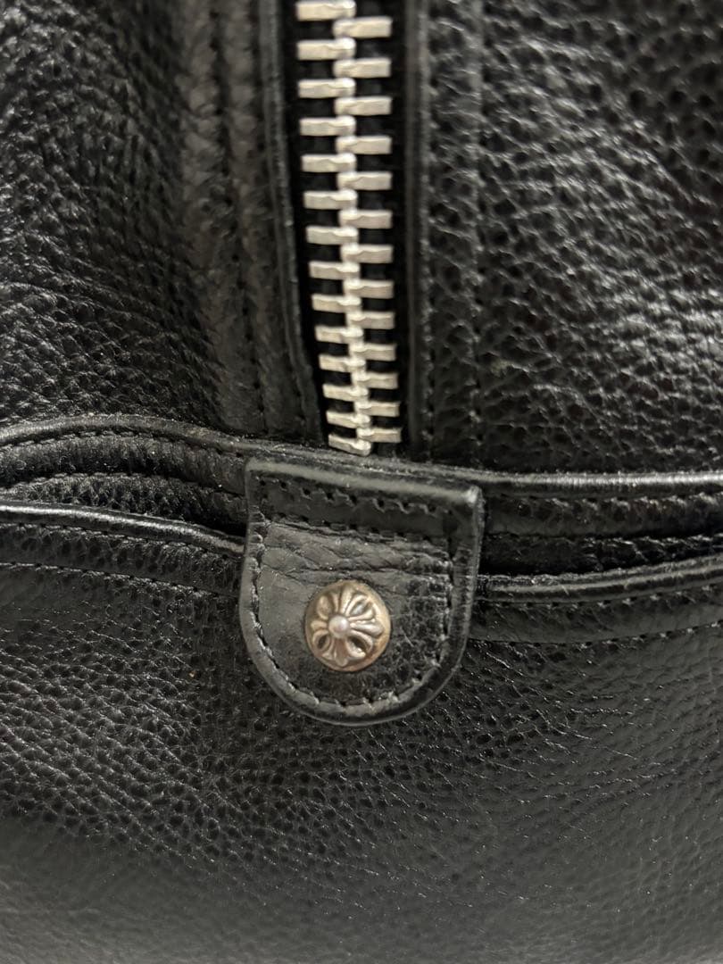 す*！様 クロムハーツ　現行型　ジムバッグミディアム　セメタリークロスパッチ　レ