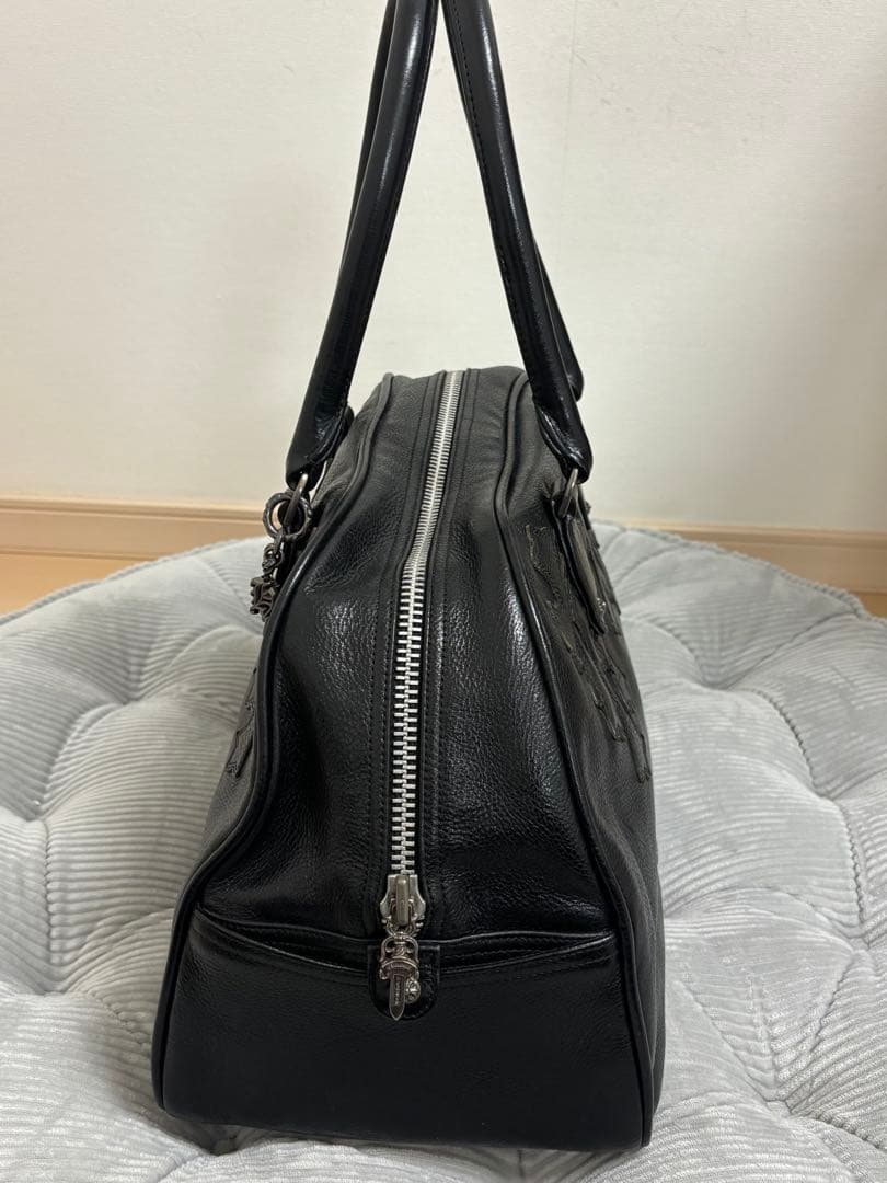 す*！様 クロムハーツ　現行型　ジムバッグミディアム　セメタリークロスパッチ　レ