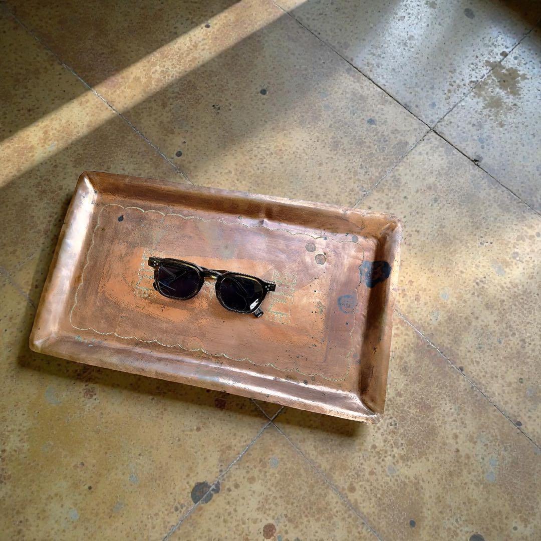 M1298 Vintage 1950s フレッドハービー コッパー トレイ