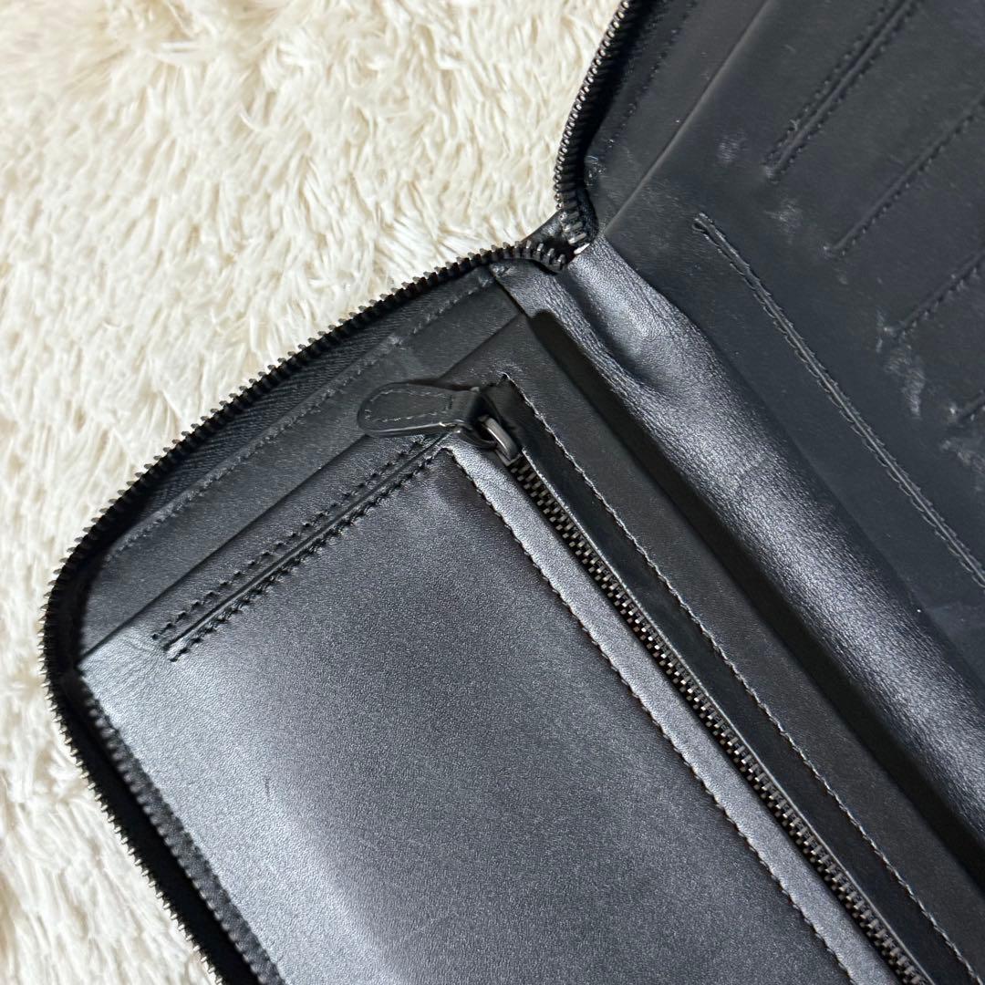 ⭐️未使用級⭐️ ボッテガヴェネタ　イントレチャート　長財布　ラウンドジップ　レザー