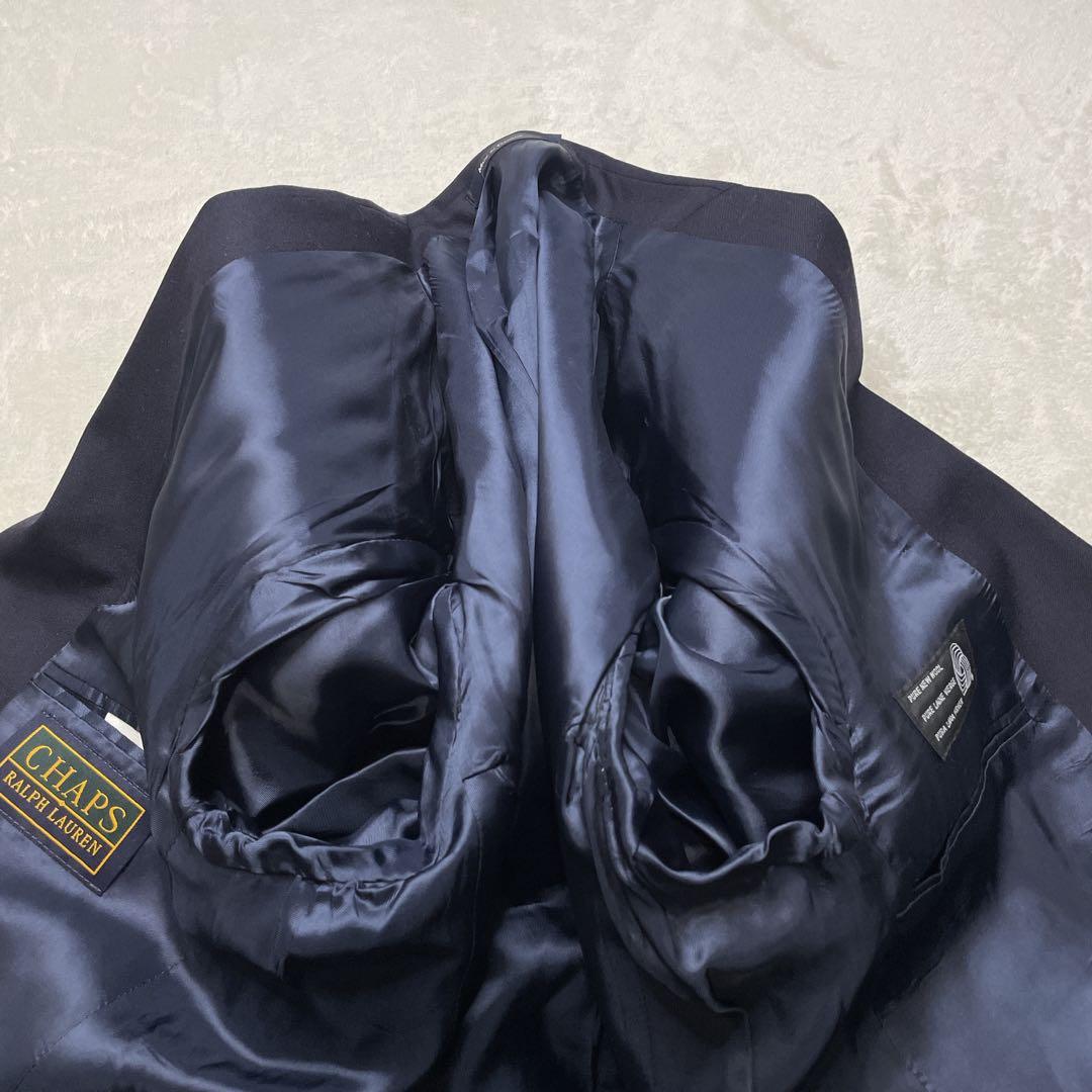 大きいサイズ　2XL相当　CHAPS RALPH LAUREN 紺ブレ　金ボタン