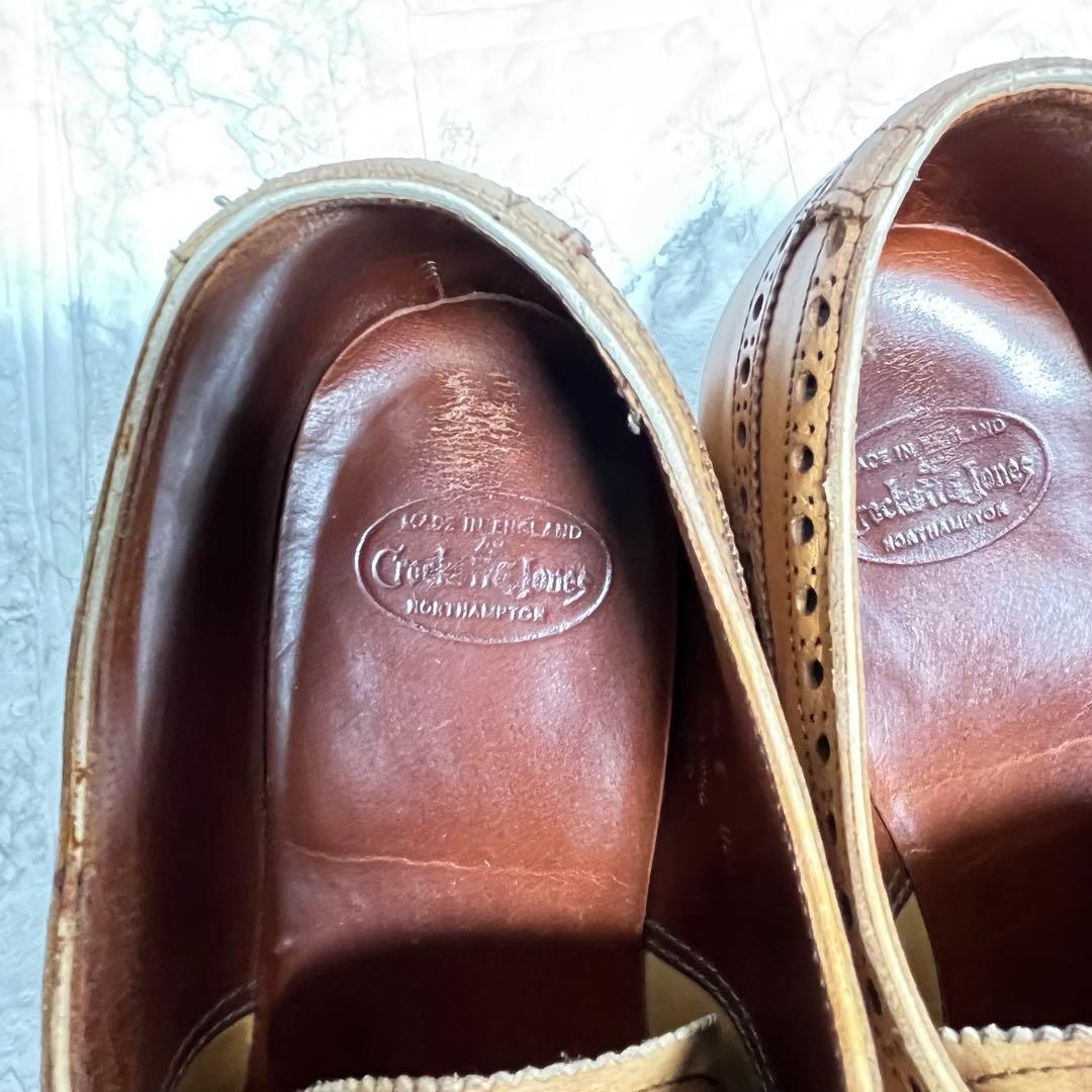 【美品】CROCKETT＆JONES BARRINGTON2 セミブローグ　27