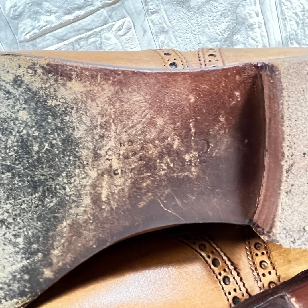 【美品】CROCKETT＆JONES BARRINGTON2 セミブローグ　27