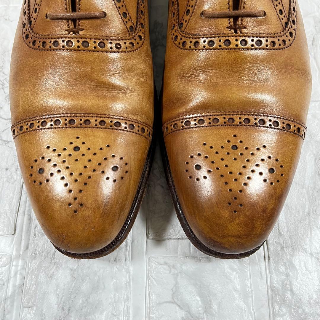 【美品】CROCKETT＆JONES BARRINGTON2 セミブローグ　27