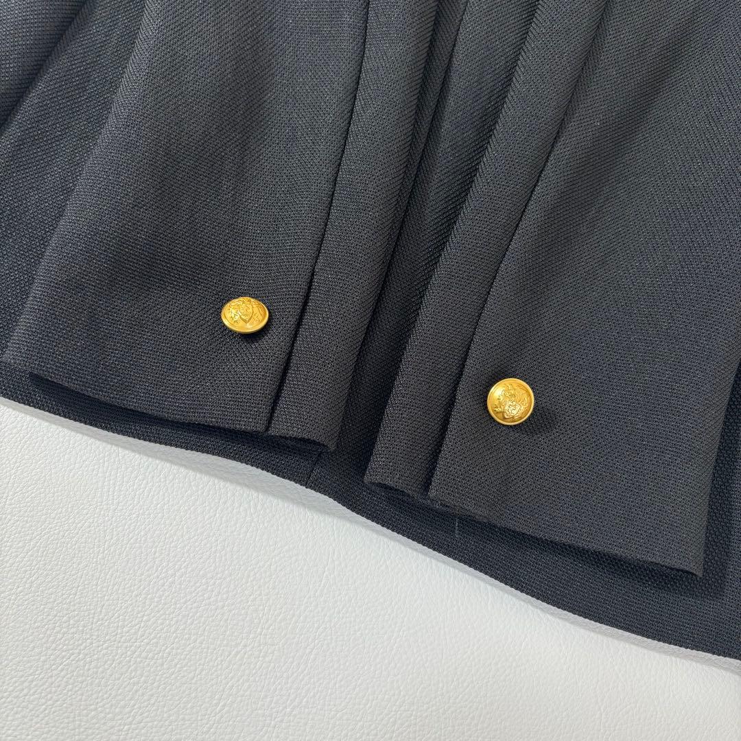 770未使用級✨アルアバイル カラミダブルコンパクトジャケット ブラック