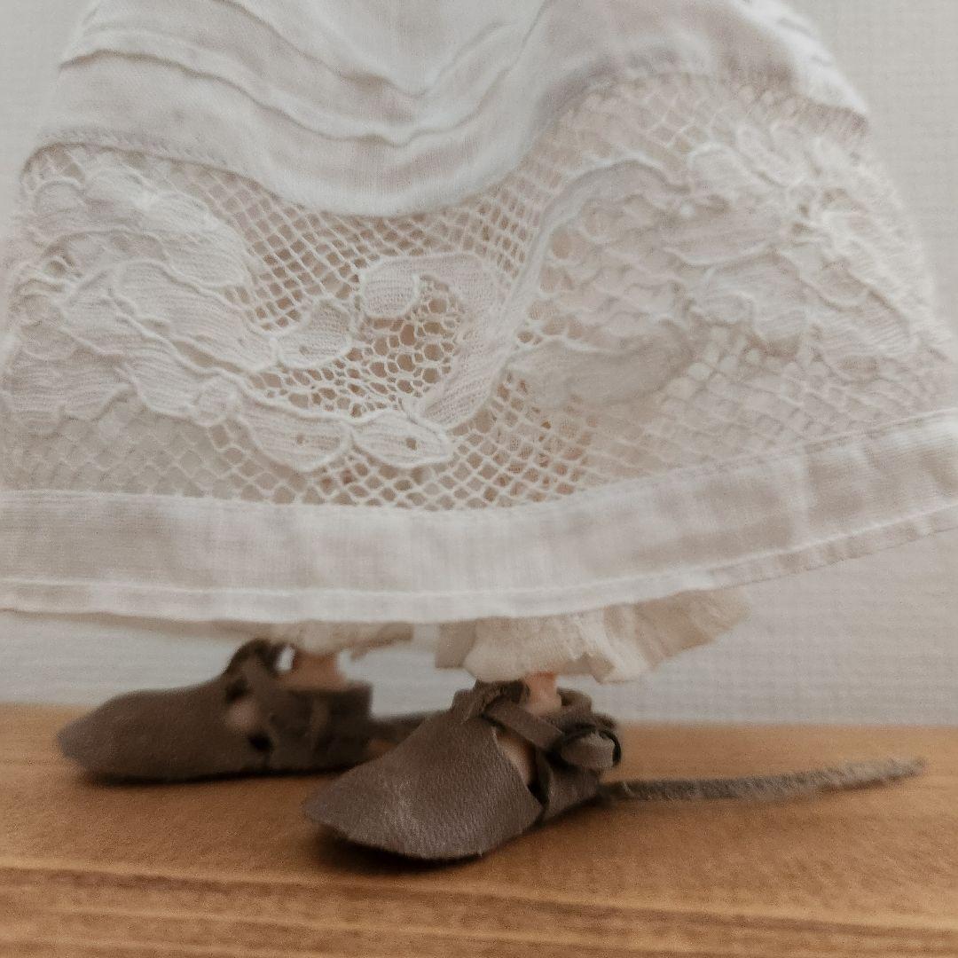 ブライス用アウトフィット アンティークレースボネのセット