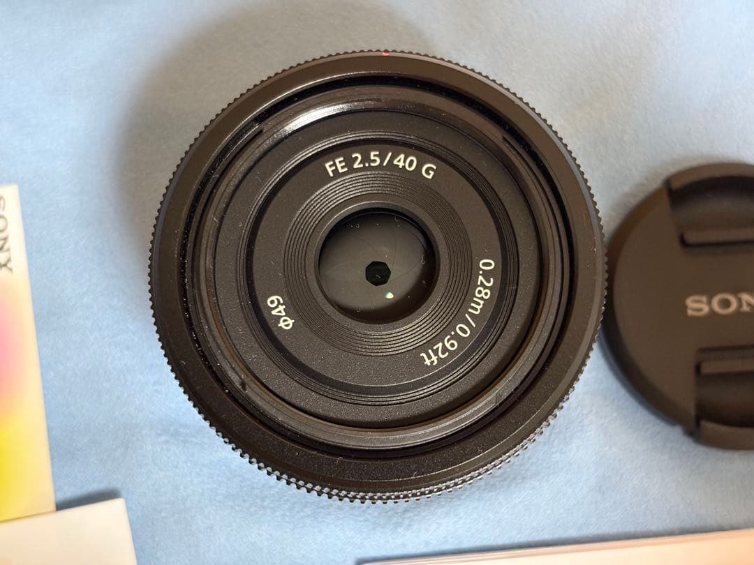 SONY FE 40mm F2.5 G 単焦点レンズ　SEL40F25G