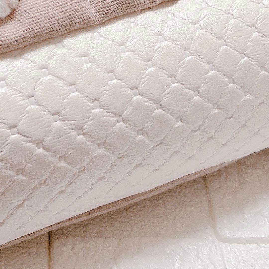 フリルトートバッグ コヤンイサムチョン ヒョウ柄 猫 ひょっこり猫ちゃん 刺繍