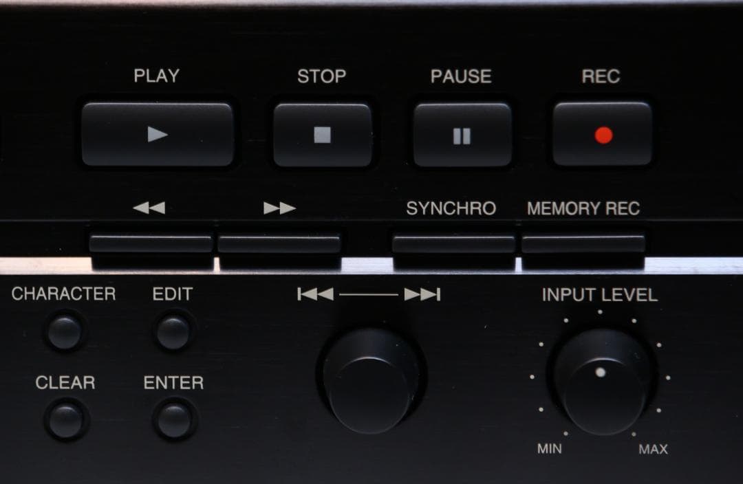 DENON DMD-800 MDデッキ　MDプレーヤー/レコーダー　 日本製　黒