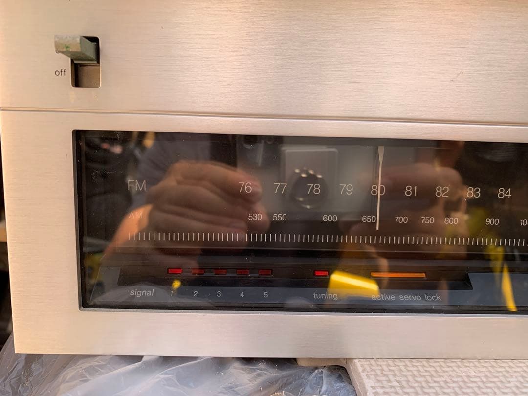 昭和レトロ Technics ST-8044GチューナーとM13 カセットデッキ