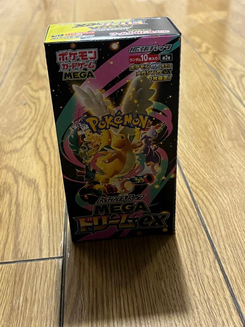 ポケモンカードゲーム MEGA ドリームEX シュリンクなし1ボックス