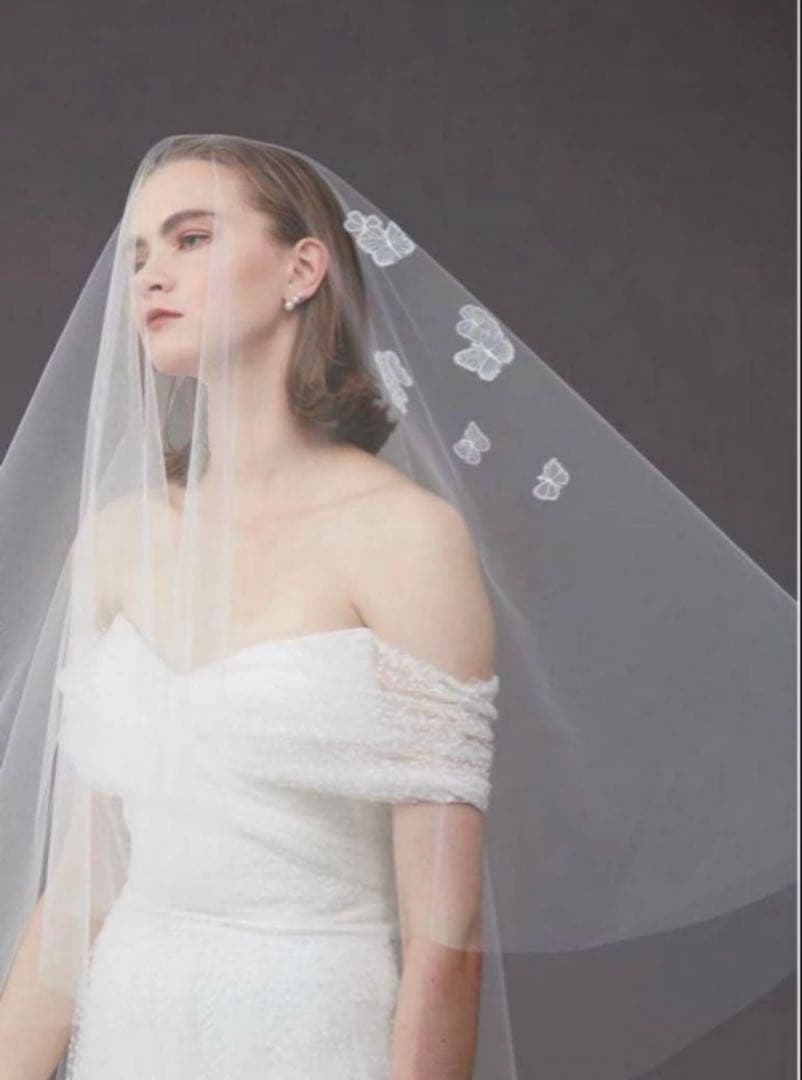 【トリートドレッシング 】ベール 80×120蝶/バタフライ